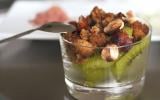 Crumble kiwi-noisette