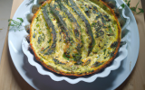 Flan de courgettes au cumin