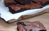 Brownies aux pommes de terre au chocolat noir