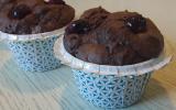 Muffins chocolat et cranberries au Thermomix