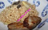 Risotto d'asperges aux morilles