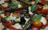 Pizza automnale sans gluten