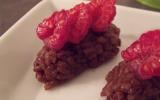 Sushis choco-framboises