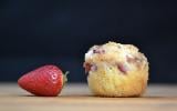 Muffins crumble fraise