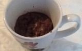 Mug cake cookie tout choco