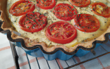 Tarte roquefort tomate