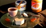 Pana cotta spéculoos, coulis de carambar