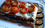 Terrine aubergines ricotta et tomates