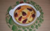 Gratin aux fraises et au melon