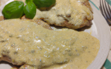 Escalope sauce moutarde