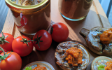 Rillettes de sardine moutardées Caramel de tomates