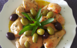 Poulet aux olives classique