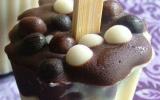 Sucettes aux 3 chocolats