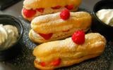 Eclairs aux fraises