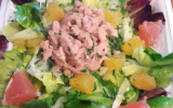 Salade de thon au pamplemousse