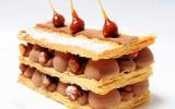 Mille-feuilles chocolat-safran