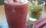 Smoothie rhubarbes / cassis