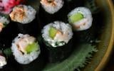 Maki "3C" :  Concombre, Crevette et Cream-cheese