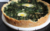 Quiche de dinde comté-epinards