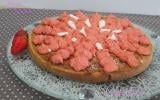 Tarte frangipane à la pistache et crème de fraises