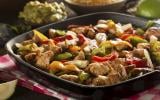 Fajitas au poulet et aux poivrons