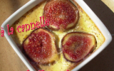 Gratin de figues à la cannelle et à la fleur d'oranger