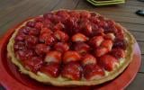 Tarte aux fraises croustillante