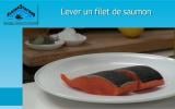 Lever un filet de saumon - Alaska SeaFood