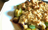 Crumble aux mirabelles de chez maman