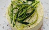 Bavarois de courgette et saumon