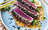 Tataki de thon au sésame