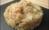 Risotto au saumon frais