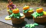 Cupcakes d'Halloween façon carrot cake