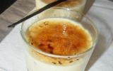 Créme à la vanille et au nougat façon crème brulée