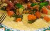 Couscous tunisien au poulet