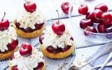 Tartelettes aux cerises de nos régions et crème de Mascarpone