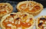 Tartelettes Amandines aux carottes-abricots