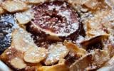 Clafoutis de saison, figues-miel