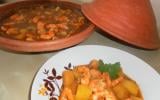 Tajine de crevettes