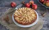 Gâteau aux pommes et yaourt sans oeufs, sans beurre