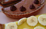 Tarte à la mousse au chocolat et à la banane