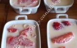 Gratin fraises et pamplemousse rose