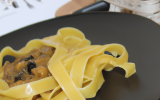 Tagliatelle à la carbo-normande