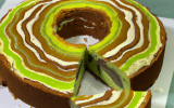 Cake marbré au kiwi