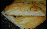 Fougasse oignon crème et gruyère