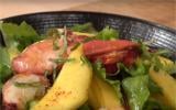 Salade de mangue au homard