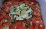 Tian courgettes - tomates