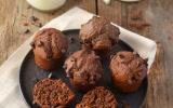 Muffins au chocolat sans lactose