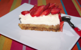 Cheesecake vanille fraise