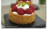 Tartelettes aux framboises gourmandes